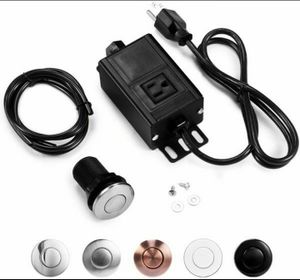 Photo Sink Top Air Switch Kit Air Button for Garbage Disposal with Aluminum Alloy Power