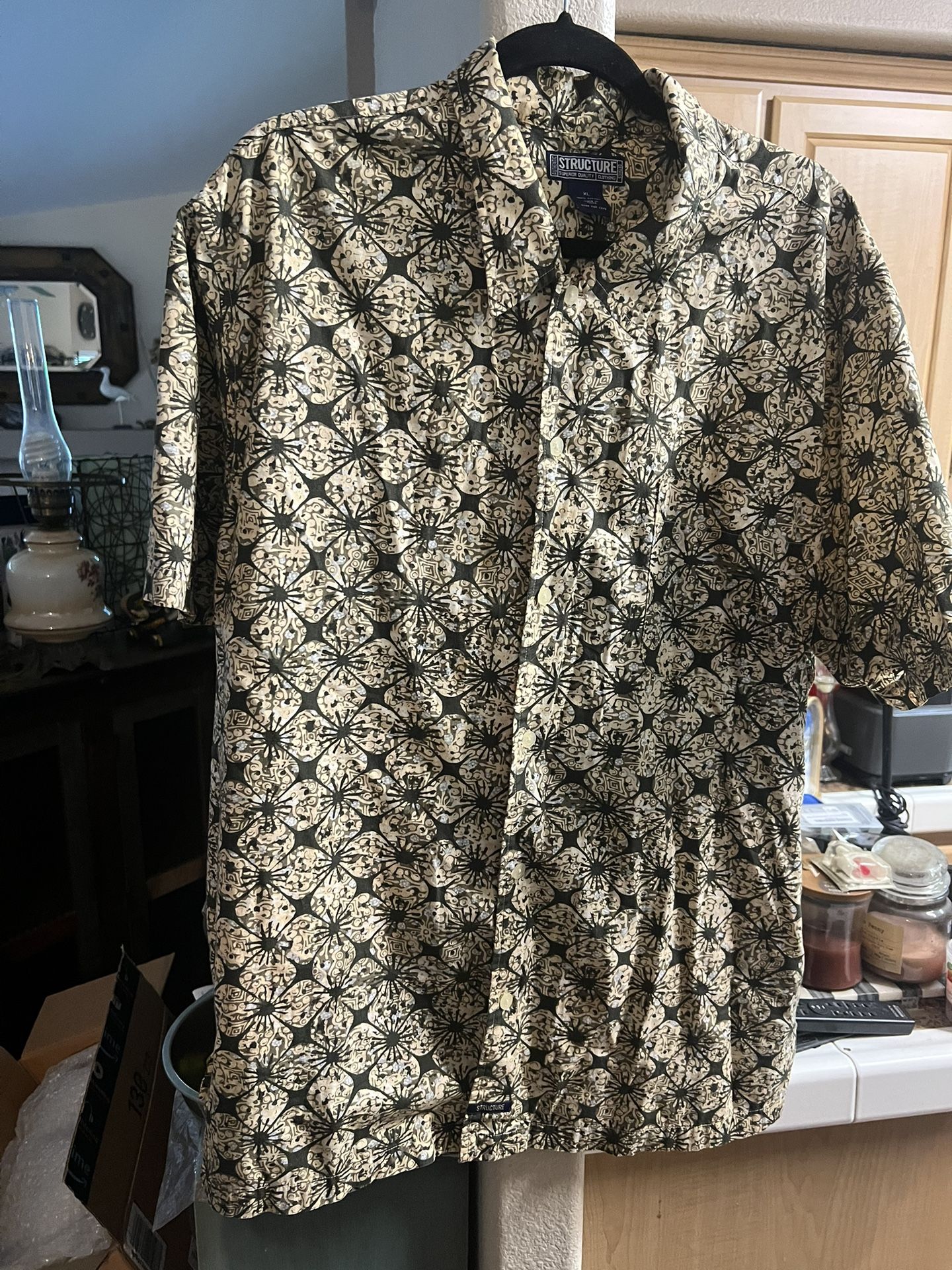 Men's vintage structure shirt
