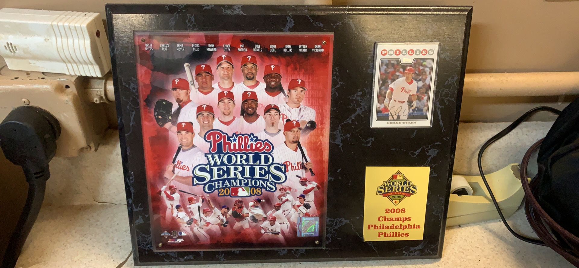 Phillies World Series Champions 2018 Picture Hanging