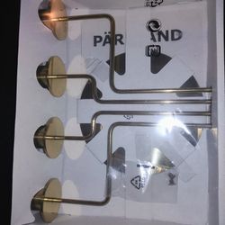 IKEA Gold 4 Candle Holder