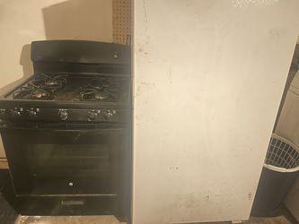 Gas Stove and Deep Freezer - Needs Parts
