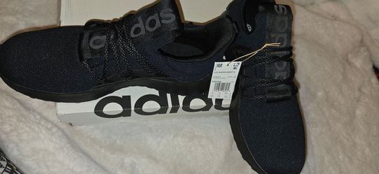 Men's Black Adidas Lite Racer Adapt 5.0 Sneakers Cloud Foam Comfort US 9 Running