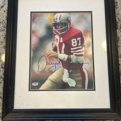 Dwight Clark 49er Player Signed Picture