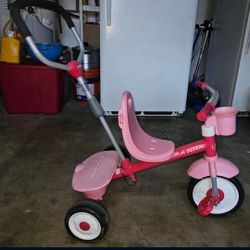 Girl Radio Flyer Tricycle