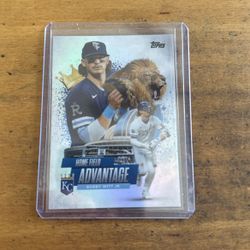 2025 TOPPS BOBBY WITT JR HOME FIELD ADVANTAGE CARD SSP