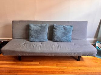 Ikea sleeper futon BALKARP gray