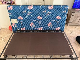 FREE twin size pull out frame+ mattress