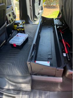 F150 and F250 under seat storage