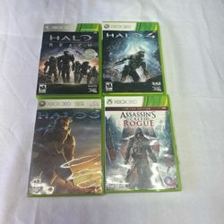 Excellent Xbox 360 Halo Bundle + Assassin's Creed Rogue Limited Edition LOT 4