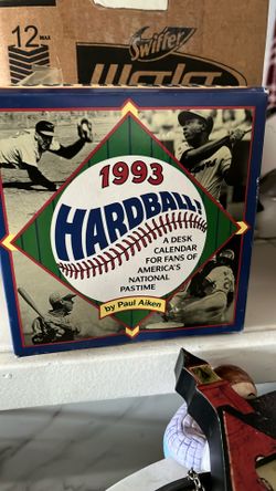 Baseball Desk Calendar Hardball 1993