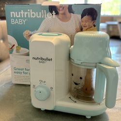 nutribullet baby steamer and blender