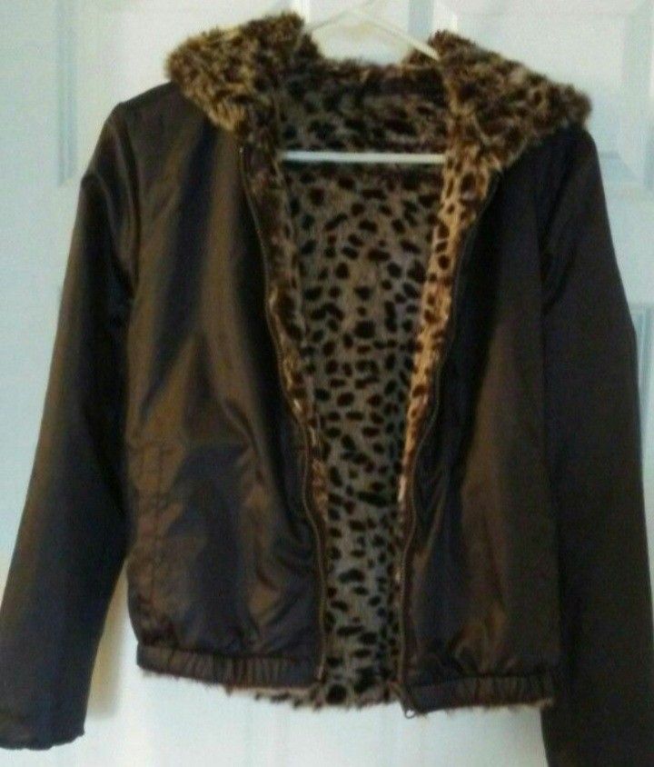 NEW.  Reversible Coat/ Jacket  Fit Woman's Size S