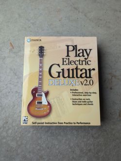 Topics Entertainment Play Electric Guitar Deluxe v2.0 PC DVD-ROM
