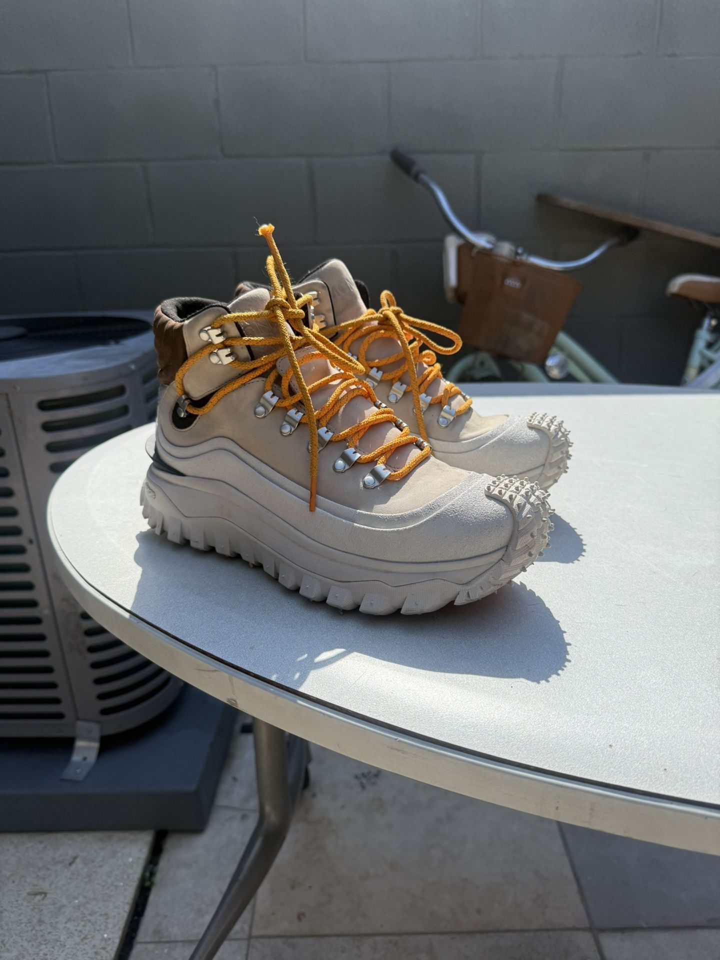 Moncler chunky-sole hiking boots
