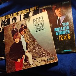 Rolling Stones X3 Original LPs