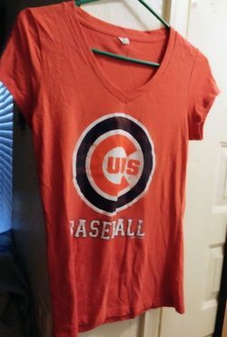 Ladies Medium Chicago Cubs Sleeveless Shirt