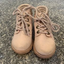Glittery Pink Toddler Girl Boots