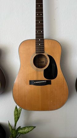 vintage Hohner Acoustic Guitar