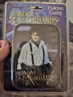 Edward Scissors Hands Playing Cards