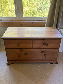 Pine lined Chest