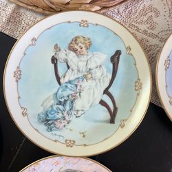 Collectible Plates By Maud Humphrey Bogart