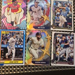 Topps Series 2 Cards (6) Total $5 All