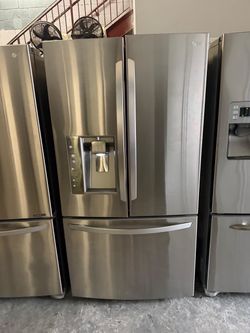 36” LG COUNTER DEPTH REFRIGERATOR FRIDGE HELADERA REFRIGERADOR LIKE NEW WORKING TESTING WARRANTY 4 MONTHS DELIVERY SERVICES