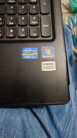Lenovo laptop with charger