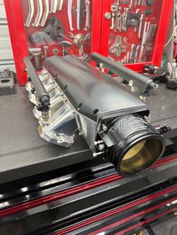 Shaun’s custom allow billet ls3 intake