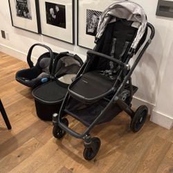 UPPAbaby Vista Stroller, Bassinet, Car Seat and Accessories 