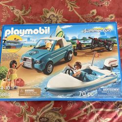 Playmobil Summer Fun NIB $25 P/up Upland 