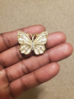 Gold Butterfly Necklace