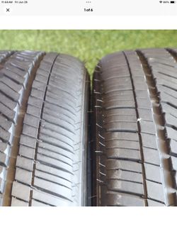PAIR of 285 40R24 Bridgestone Alenza A/S 02 90% Tread 9/32 112H SKU 27592 Grade A Tires