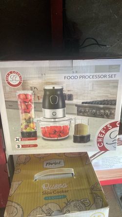 Chef's Counter Food Processor Set