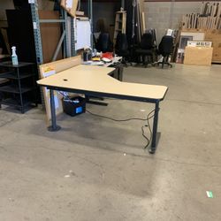Sit Stand Desks W/ Brand New Special T Bases