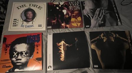 record player + vinyl