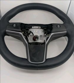 2017-2023 Tesla Model 3 Y Steering Wheel OEM 1490214-00-B