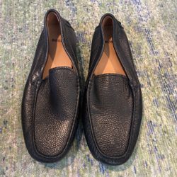 Hugo Boss Black Leather Loafers