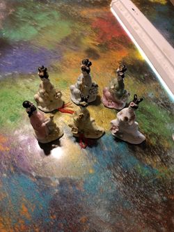 Mini Porcelain Figures