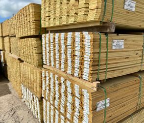 $1.77🔥6FT TREATED PINE PICKETS #1