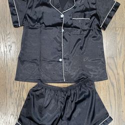 Black Pajamas set size M