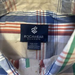 Blue & Red Plaid Shirt 