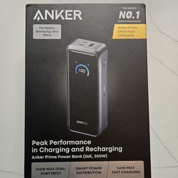 Anker Prime 26,000 mAh 300W Power Bank – Brand New
