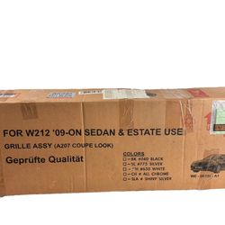 GRILLE ASSY (A207 COUPE LOOK) FOR W212 '09-ON SEDAN & ESTATE USE