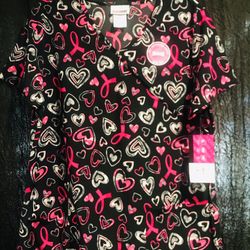Scrubstar Breast Cancer Awareness Top