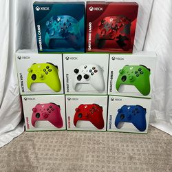Xbox Controllers Brand New In Their Original Sealed Boxes