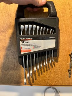 Task Force 10pc Combination Wrench Set