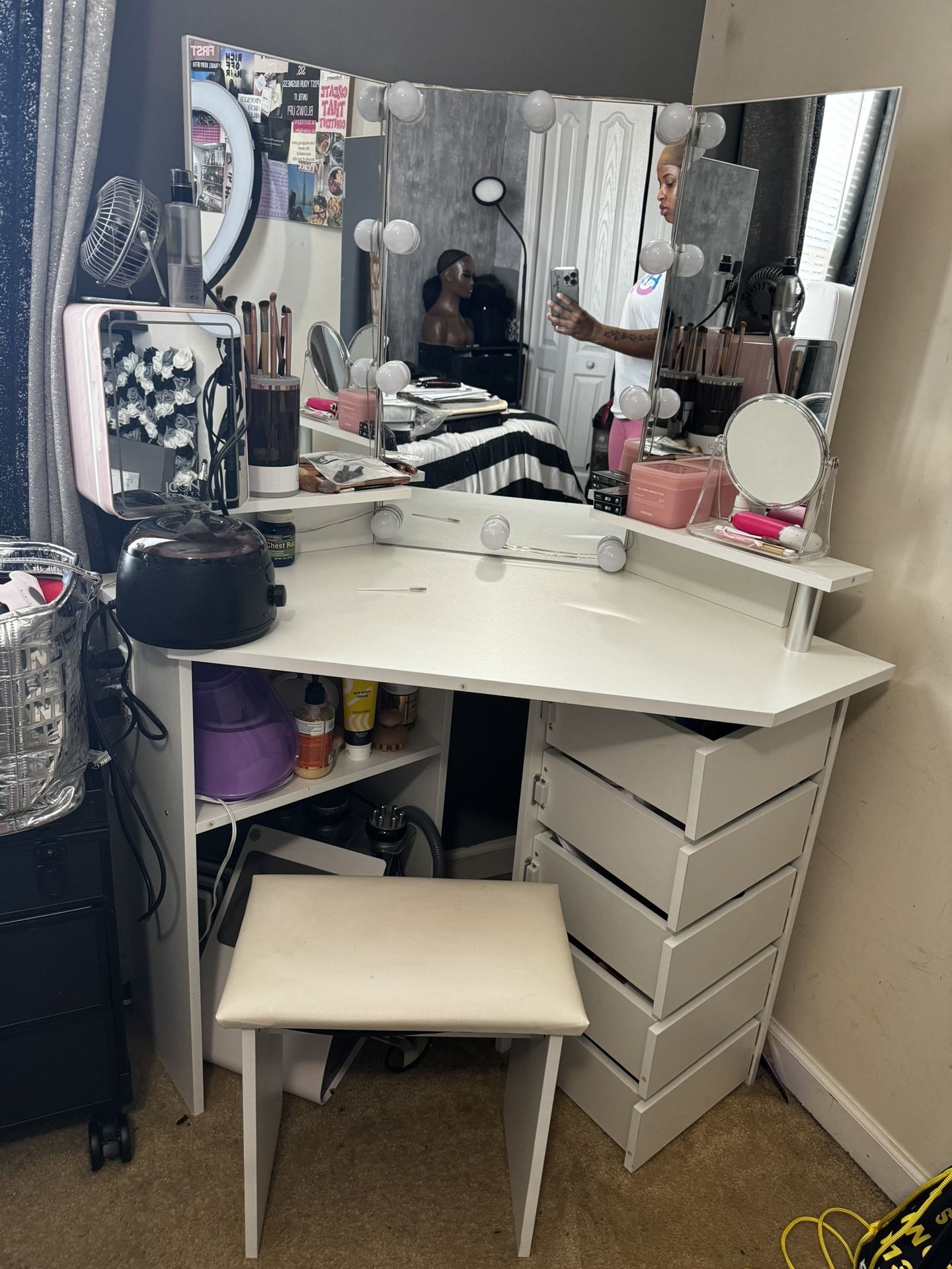 Vanity Desk W/ Chair