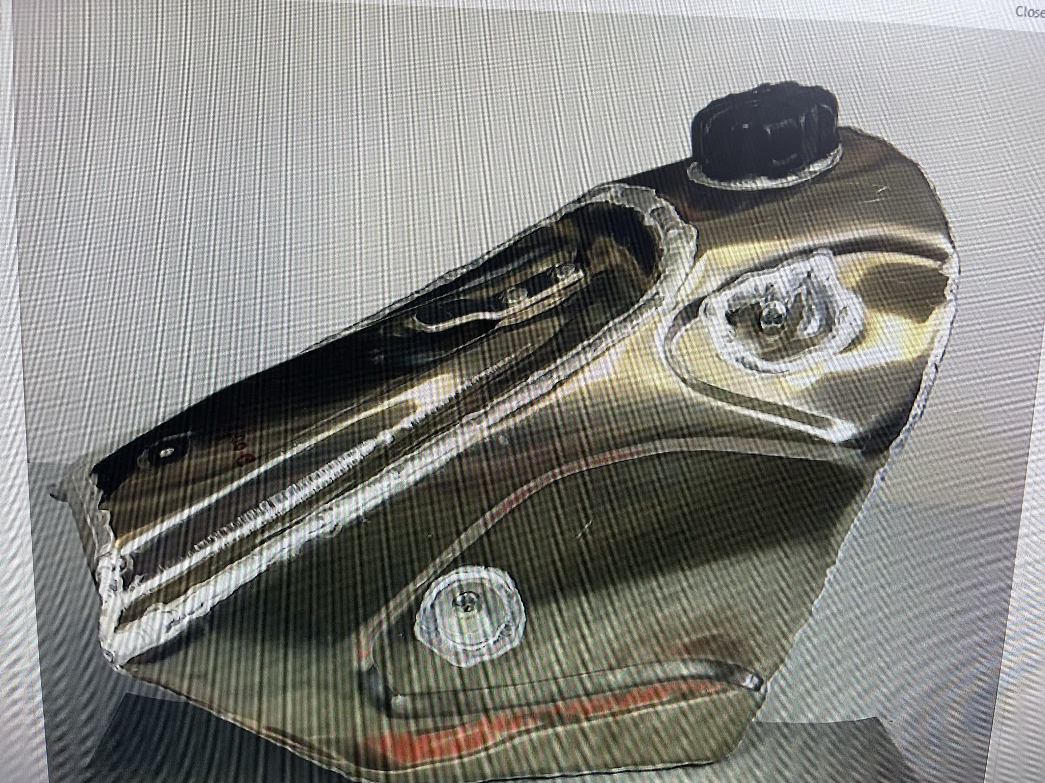 Suzuki DRZ 400 S Aluminum Tank W/ Shrouds