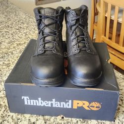 Black Composite Toe Work Boots